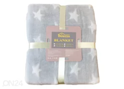 Belezza Torkkupeitto Stars 180x200 Cm, Valkoinen