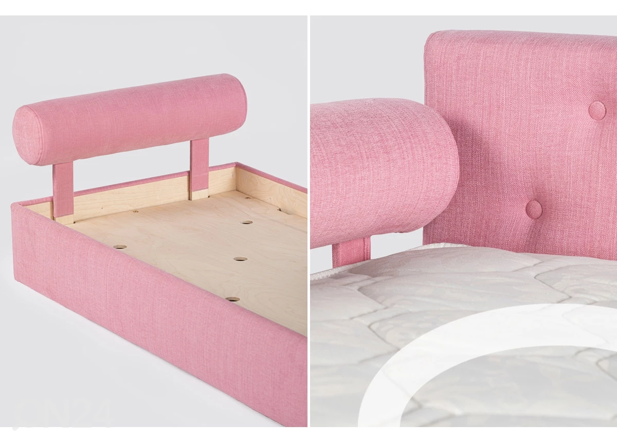 Funnest Lastensänky Nest 70x155 Cm + 2 Rullatyynyä - Image 2