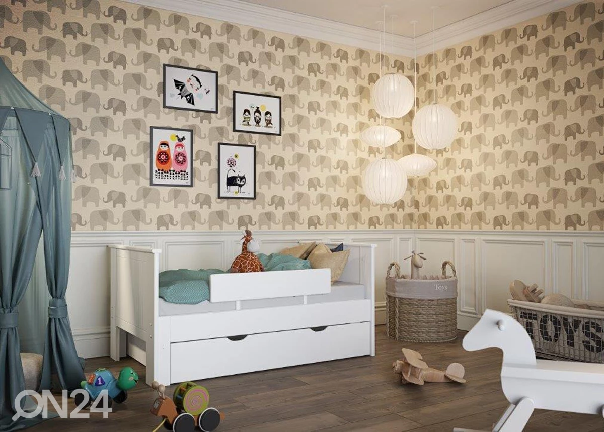 Jatkettava Sänky Alba 631 80x140/180/200 Cm - Image 7