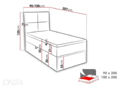 JenkkisÀnky 100x200 Cm