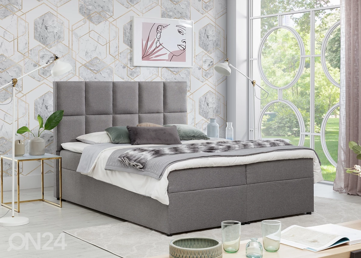 Jenkkisänky Vuodevaatelaatikolla 185x200 Cm