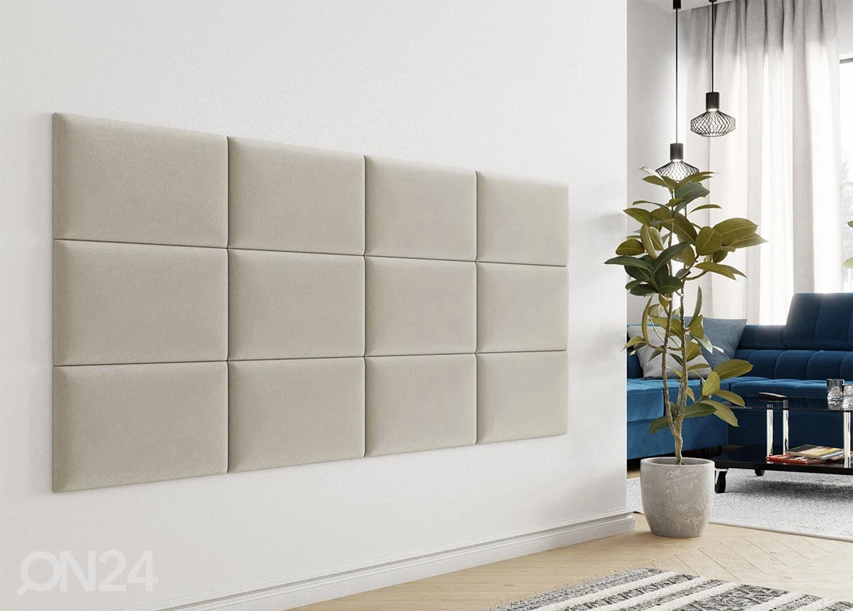 Kangasverhoiltu Seinäpaneeli 60x30 Cm