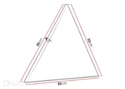 Keinonahalla Verhoiltu Seinäpaneeli 29x33 Cm
