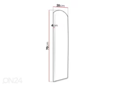 Keinonahalla Verhoiltu Seinäpaneeli 70x20 Cm