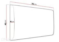 Keinonahalla Verhoiltu Seinäpaneeli 70x40 Cm