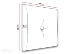 Keinonahkaverhoiltu Seinäpaneeli 30x30 Cm