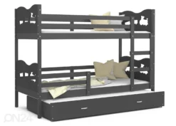 Kerrossänky 80x190 Cm, Harmaa