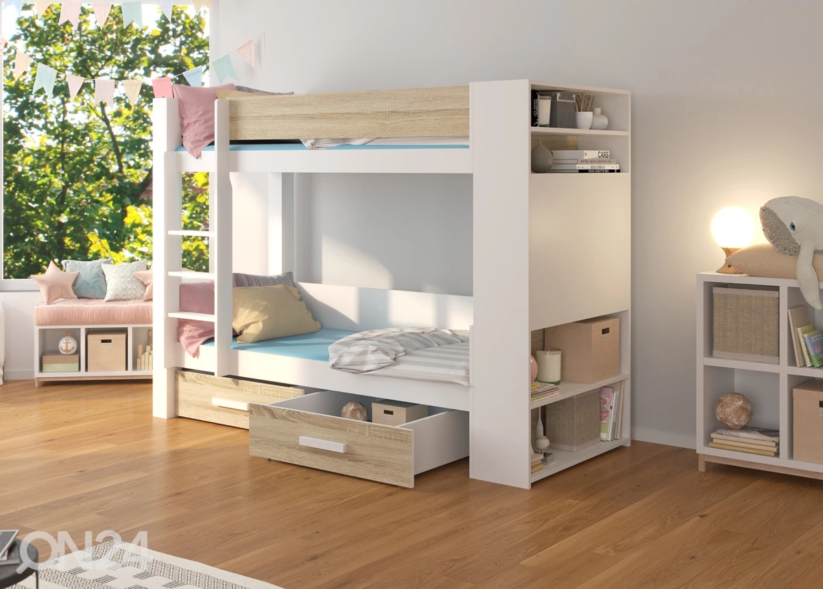 Kerrossänky 90x200 Cm - Image 8