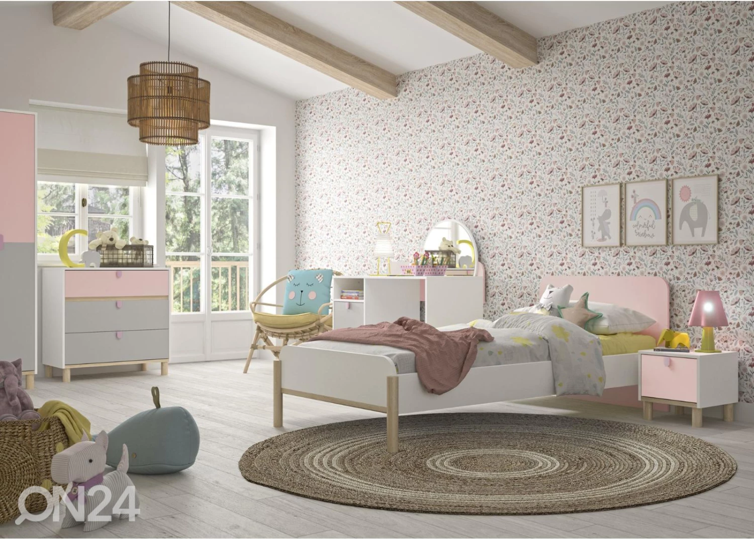 Lasten Sänky Lucia 90x190 Cm - Image 4