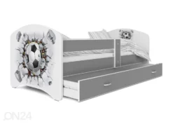 Lastensänky 80x180 Cm, Harmaa/nro 21