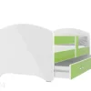Lastensänky 80x180 Cm, Vihreä