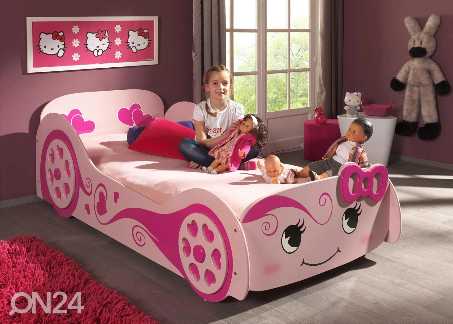 Lastensänky LOVE 90x200 Cm