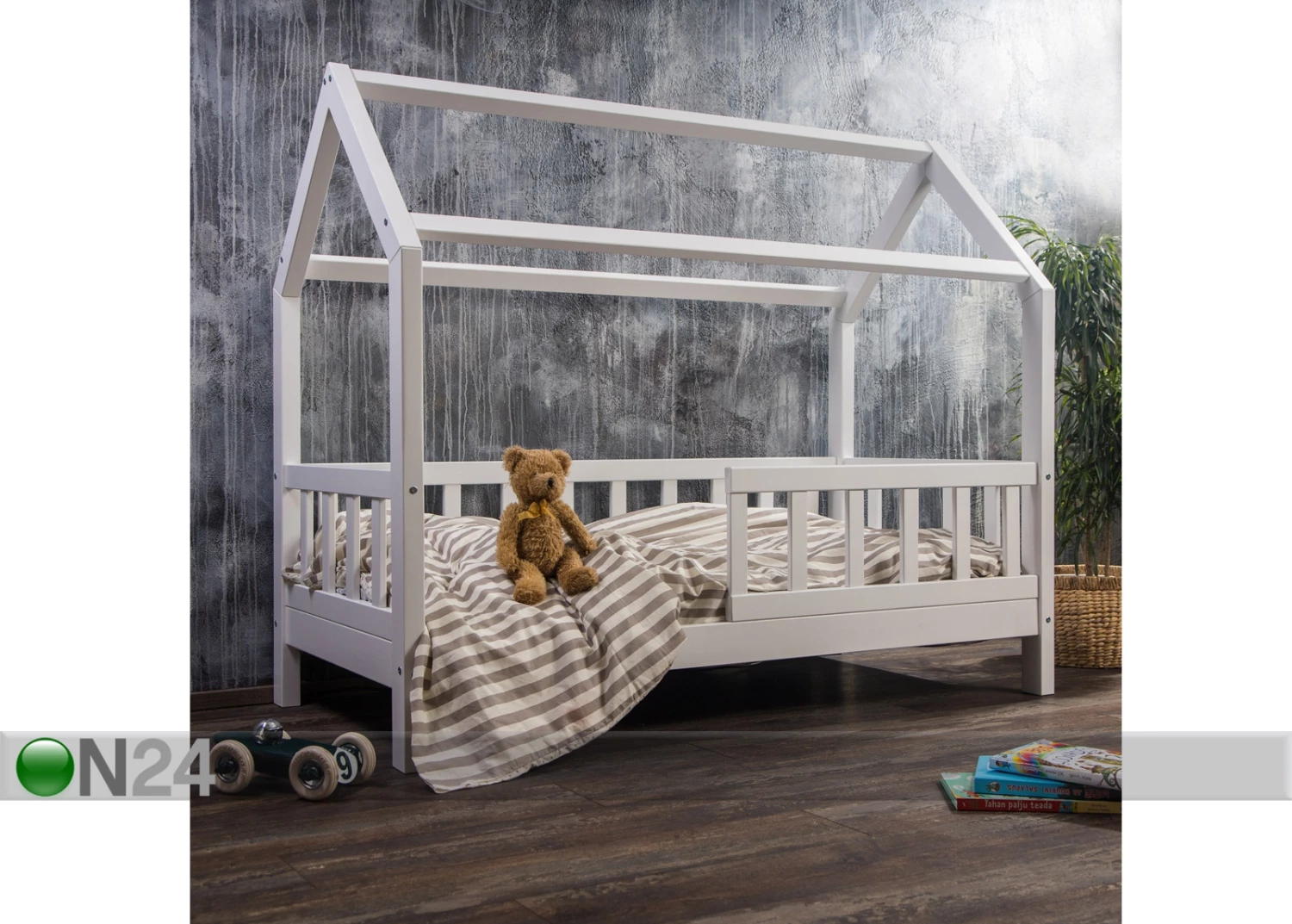 Lastensänky Massiivipuuta 80x160 Cm - Image 2