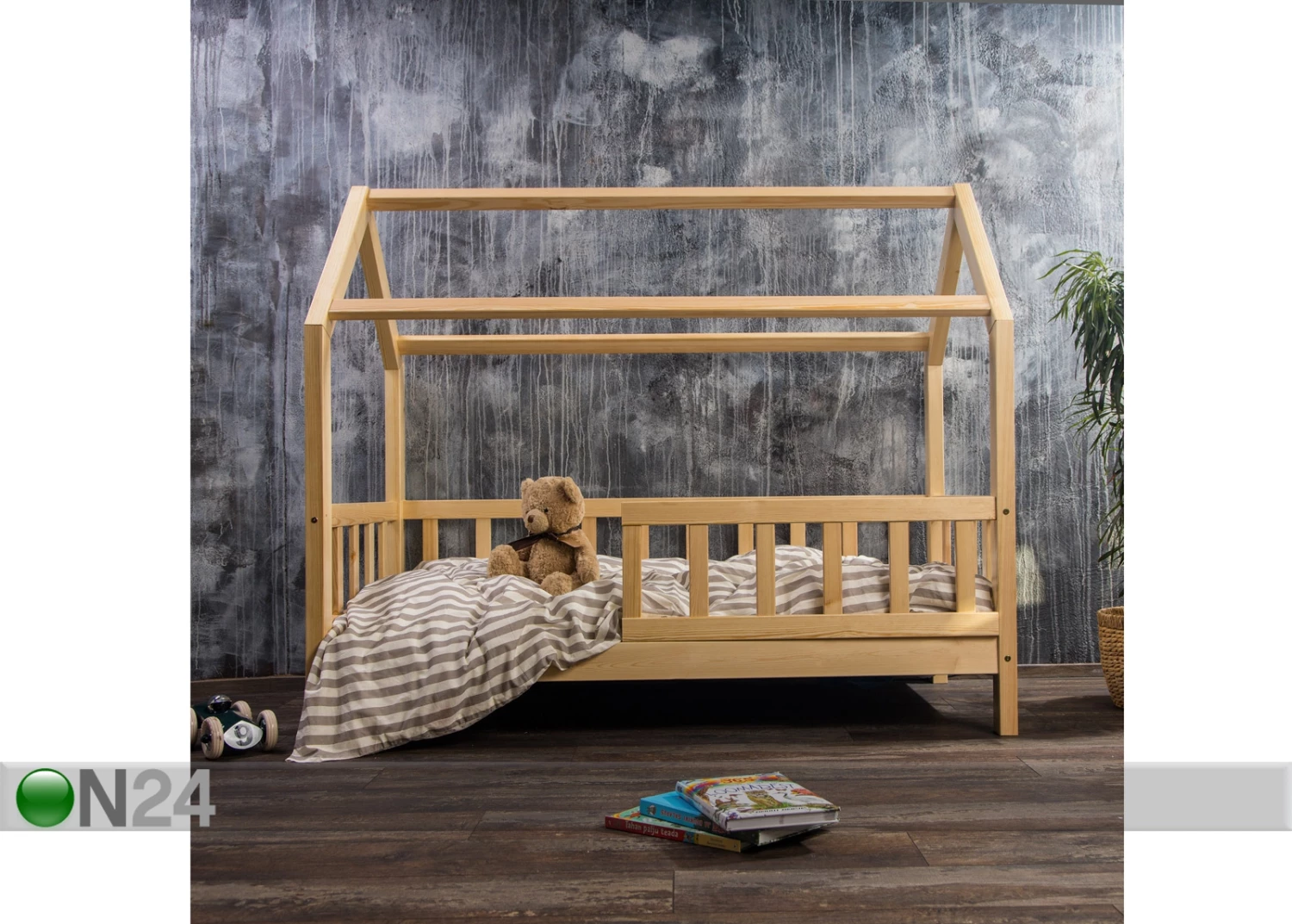 Lastensänky Massiivipuuta 80x160 Cm - Image 6