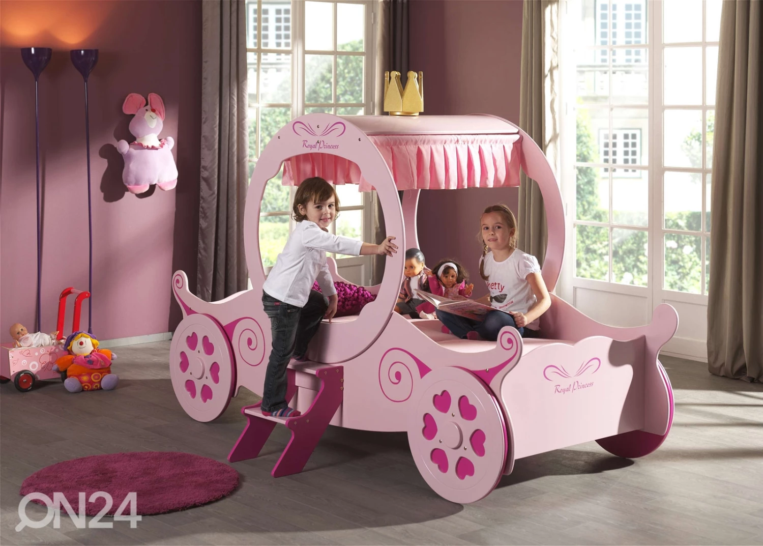 Lastensänky PRINCESS KATE 90x200 Cm