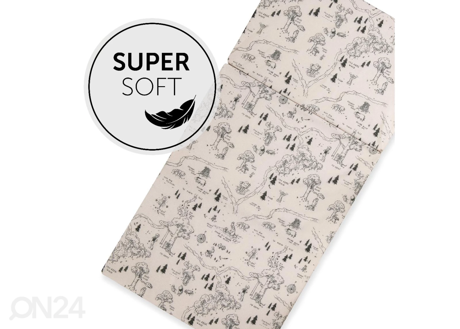 Matkasängyn Patja 60x120 Cm Hauck Sleeper Winnie The Pooh Beige - Image 4