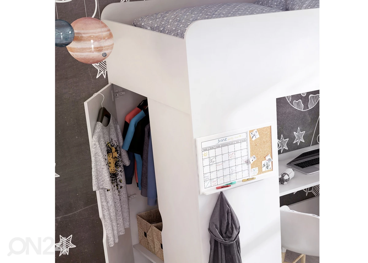 Monitoimisänky + Patja 90x200 Cm - Image 3