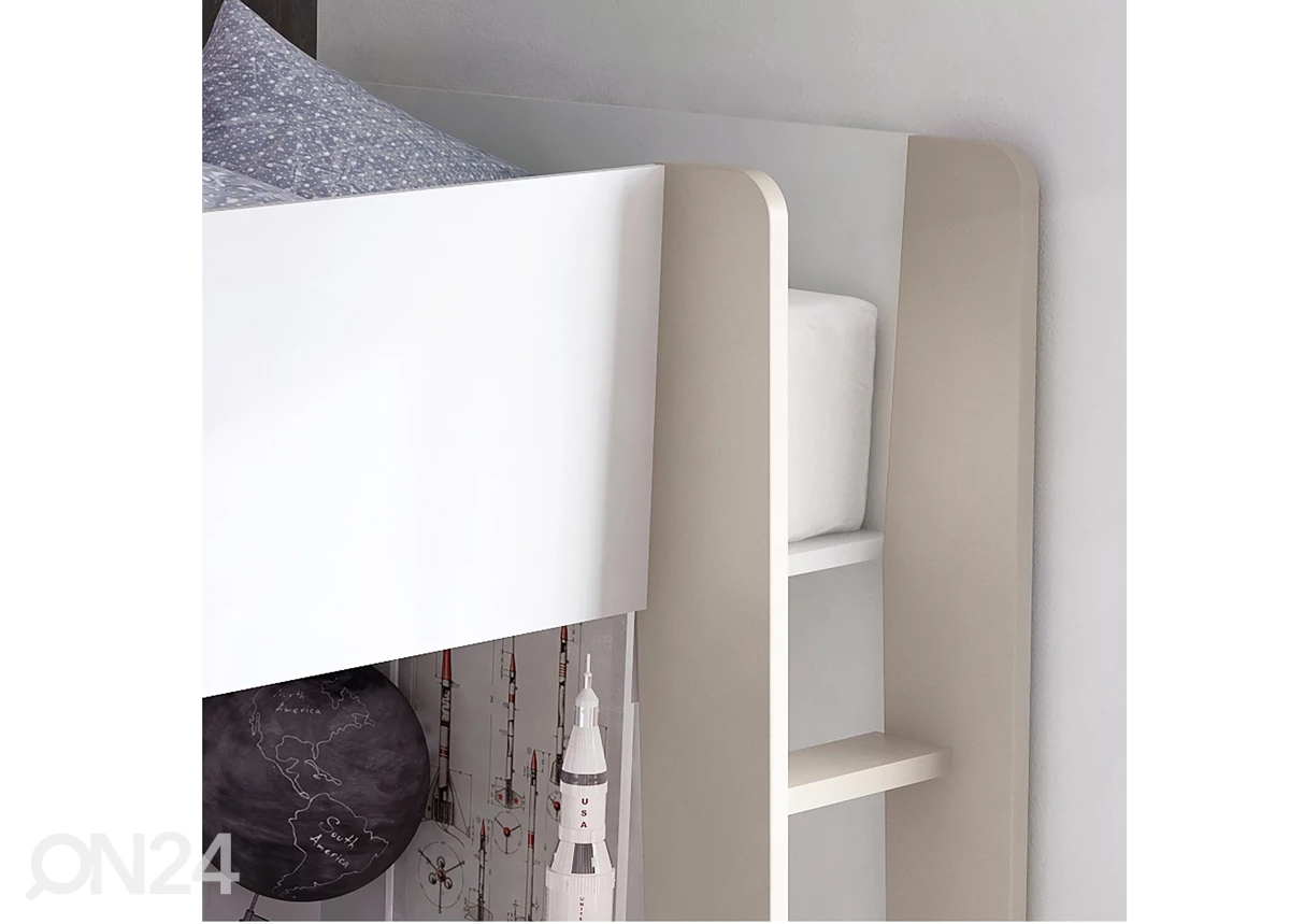 Monitoimisänky + Patja 90x200 Cm - Image 4