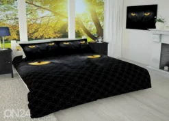 Päiväpeitto Musta Kissa 215x240 Cm