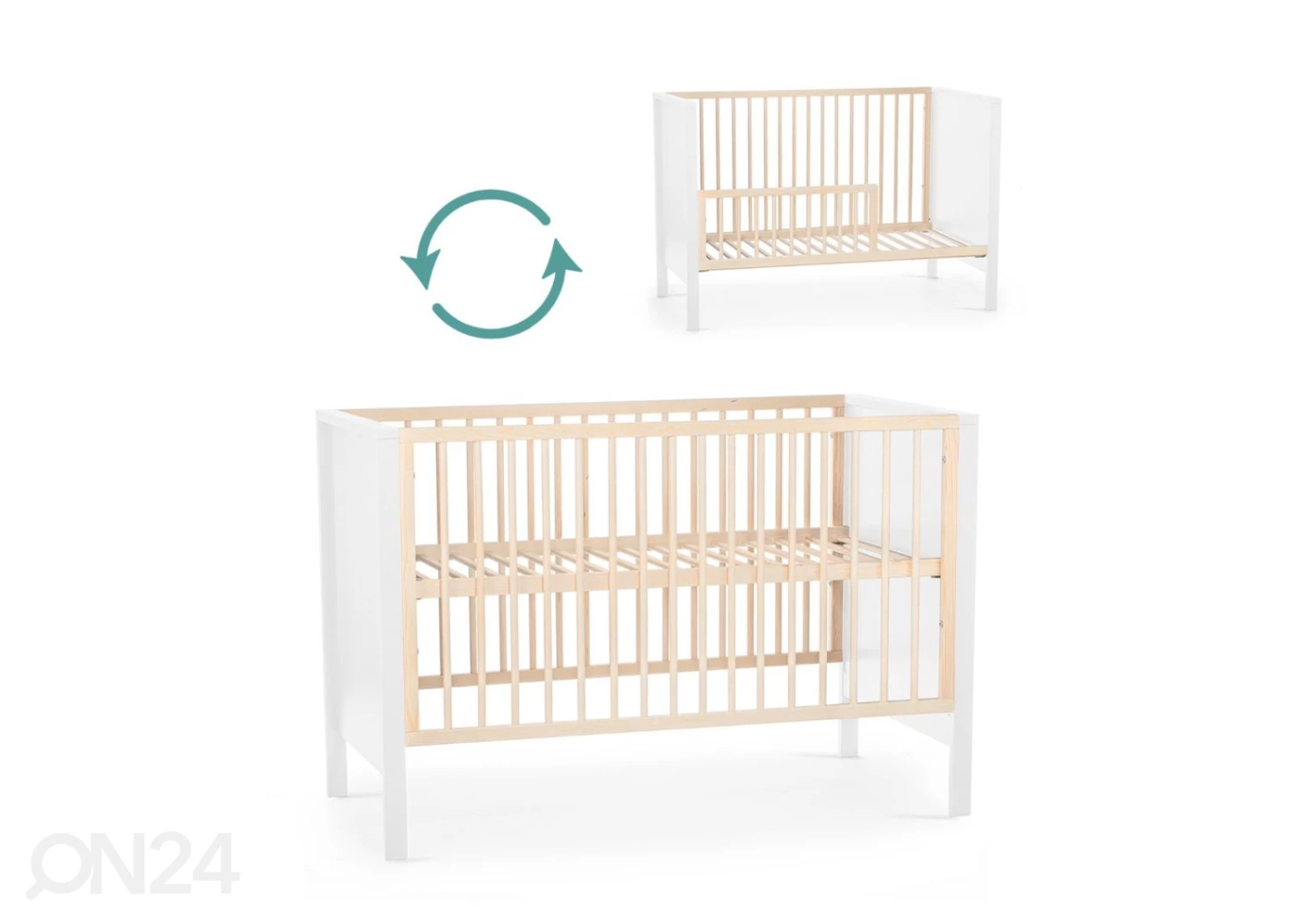 Pinnasänky MIA Kinderkraft Valkoinen - Image 3