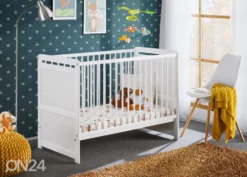 Pinnasänky Tymek Ja Patja 60x120 Cm, Valkoinen