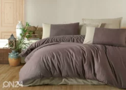 Pussilakanasetti Pure V2 Brown 200x220 Cm