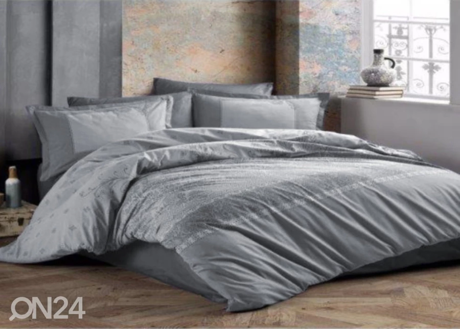 Pussilakanasetti Risa Anthracite V1 200x220 Cm