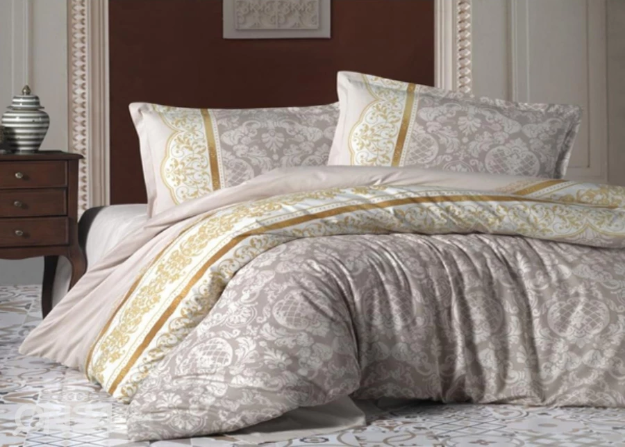 Pussilakanasetti Roco Beige V1 200x220 Cm