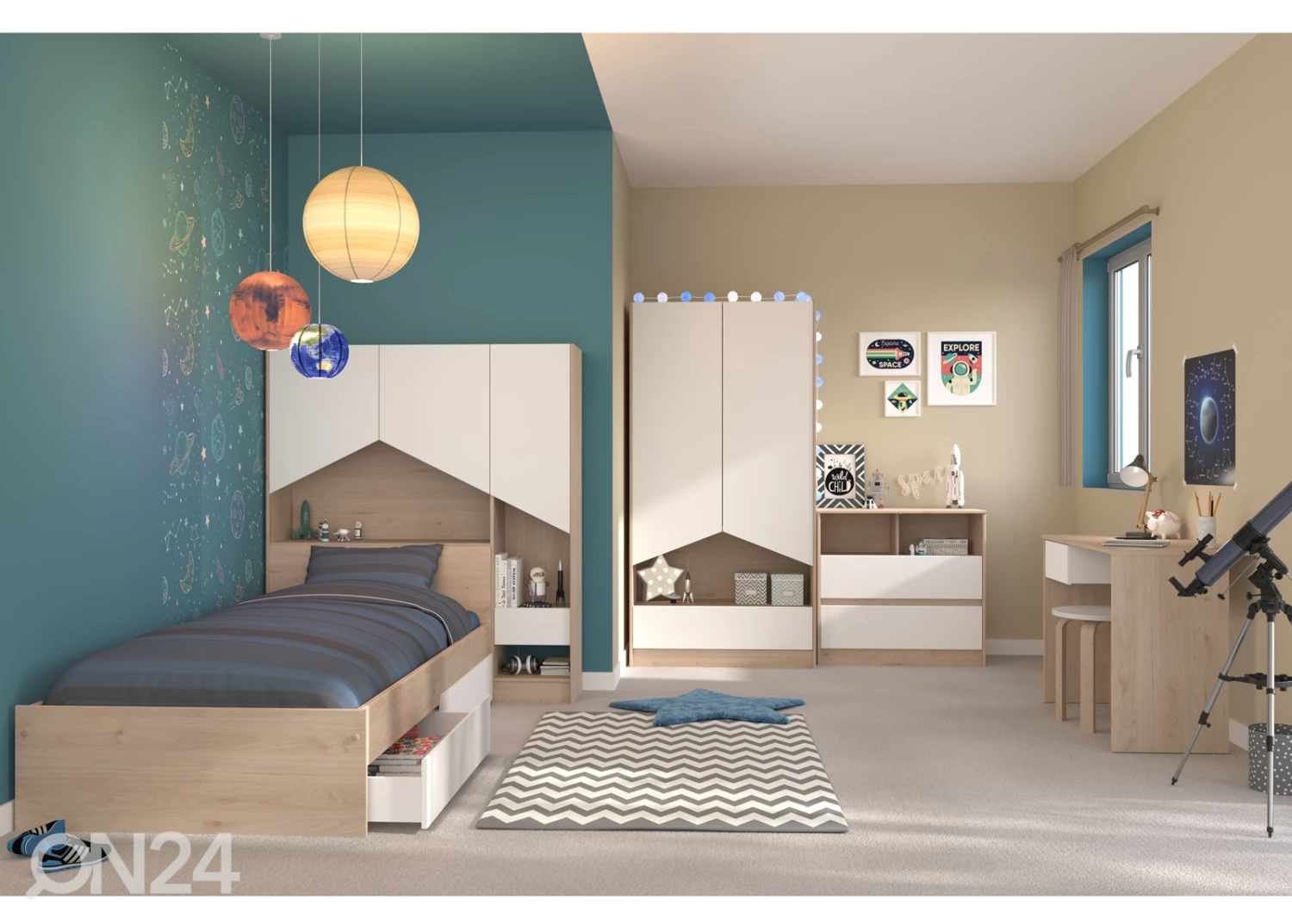 Sängynpääty / Työpöytä Shelter - Image 2