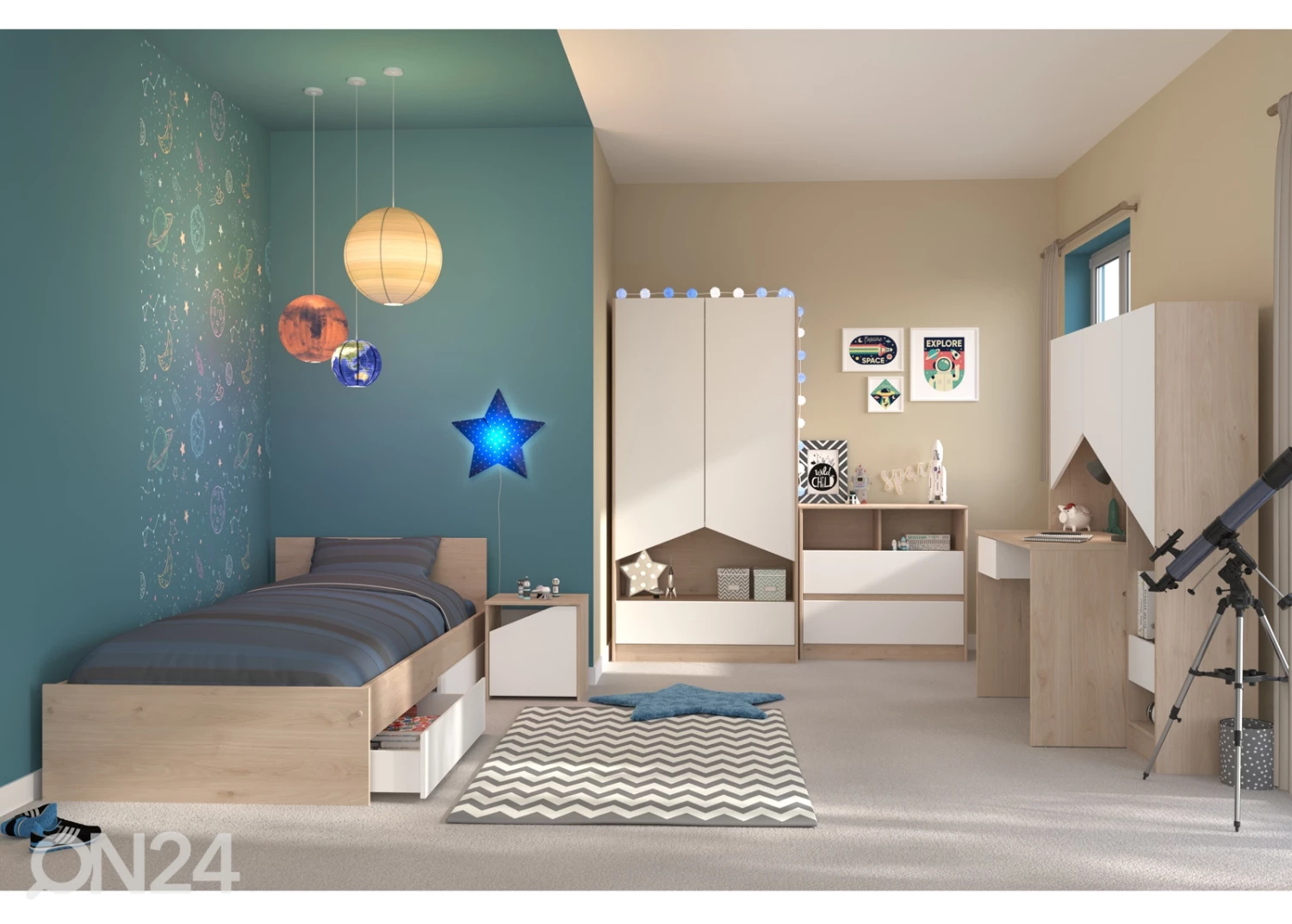 Sängynpääty / Työpöytä Shelter - Image 3