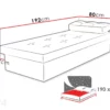 Sänky 80x190 Cm