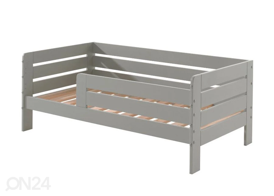 Sänky Toddler 70x140 Cm, Harmaa