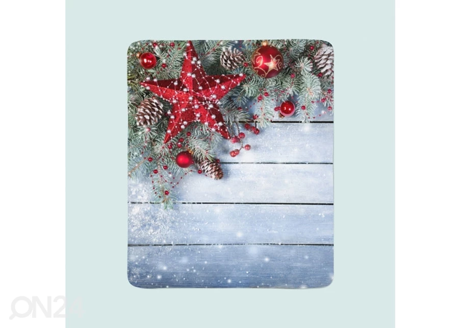 Torkkupeitto Christmas Red Star - Image 2