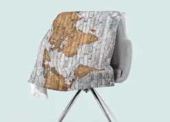 Torkkupeitto Drawn Map On The Wall