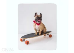 Torkkupeitto French Bulldog On Skateboard
