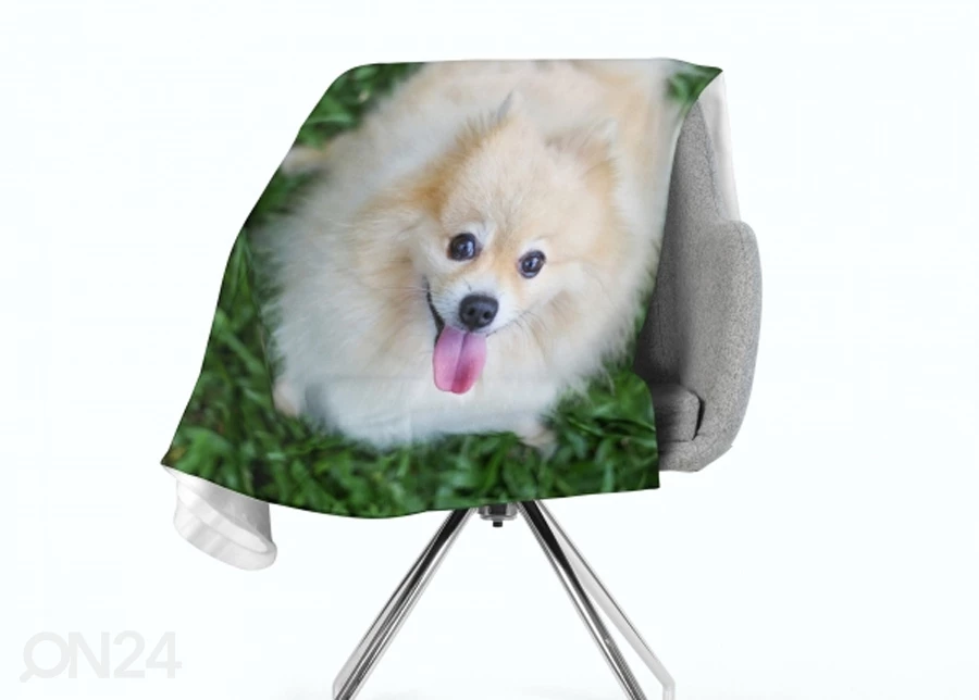 Torkkupeitto Happy Pomeranian Dog - Image 2